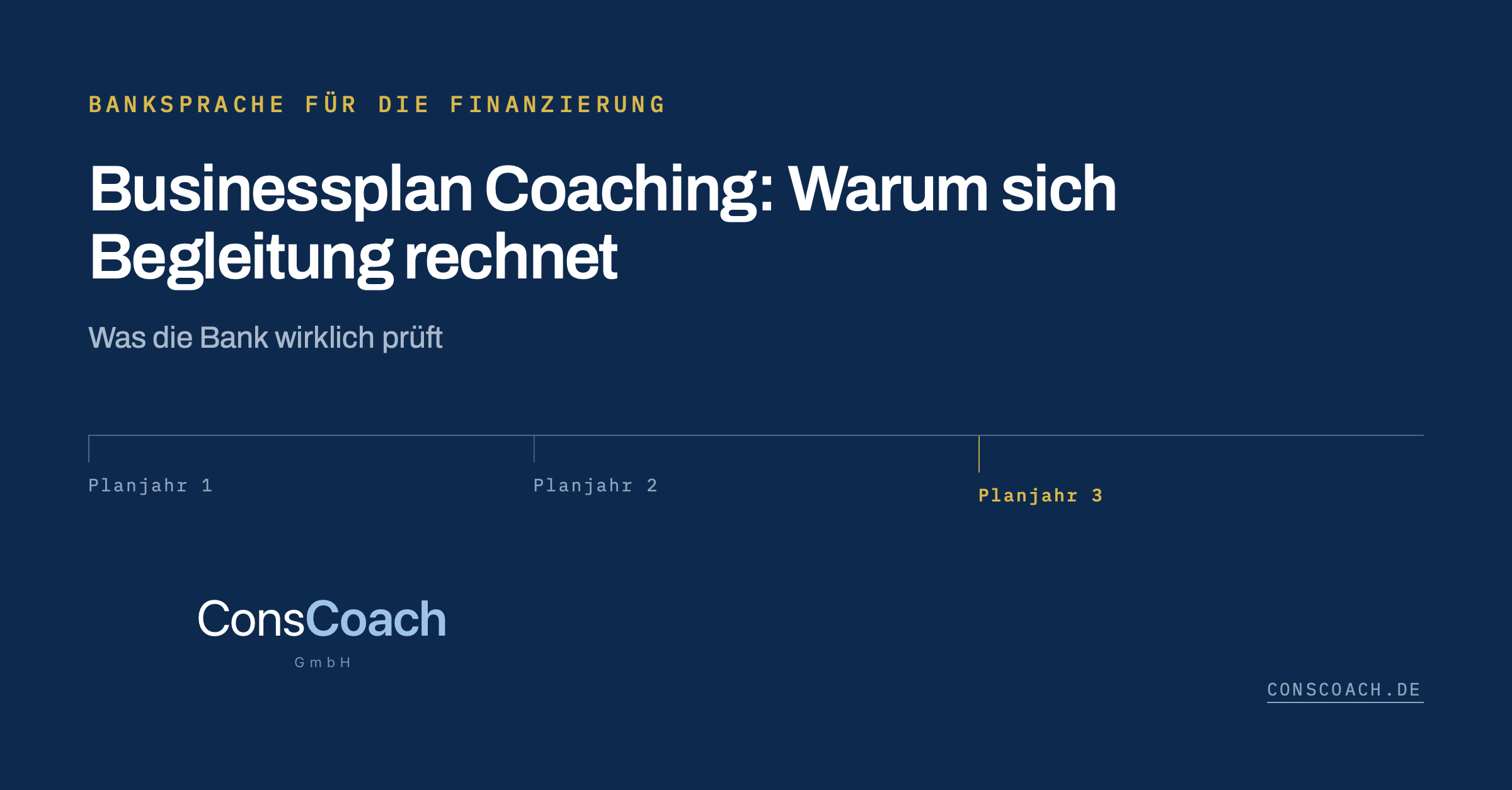 Businessplan Coaching: Warum sich Begleitung rechnet