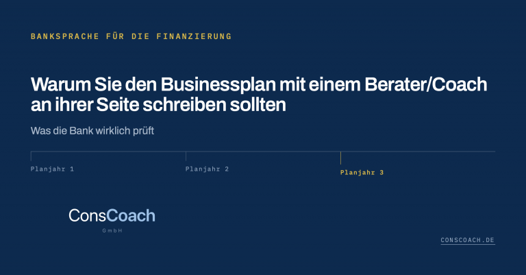 Businessplan erstellen lassen