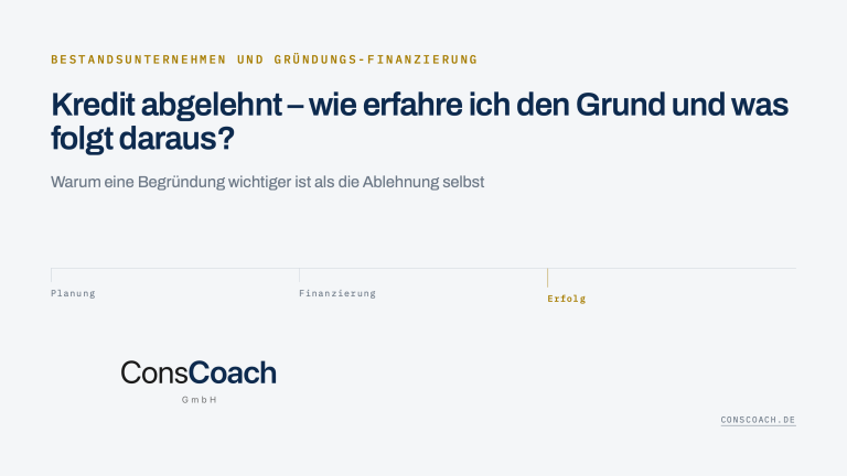Warum eine Begründung wichtiger ist als die Ablehnung selbst