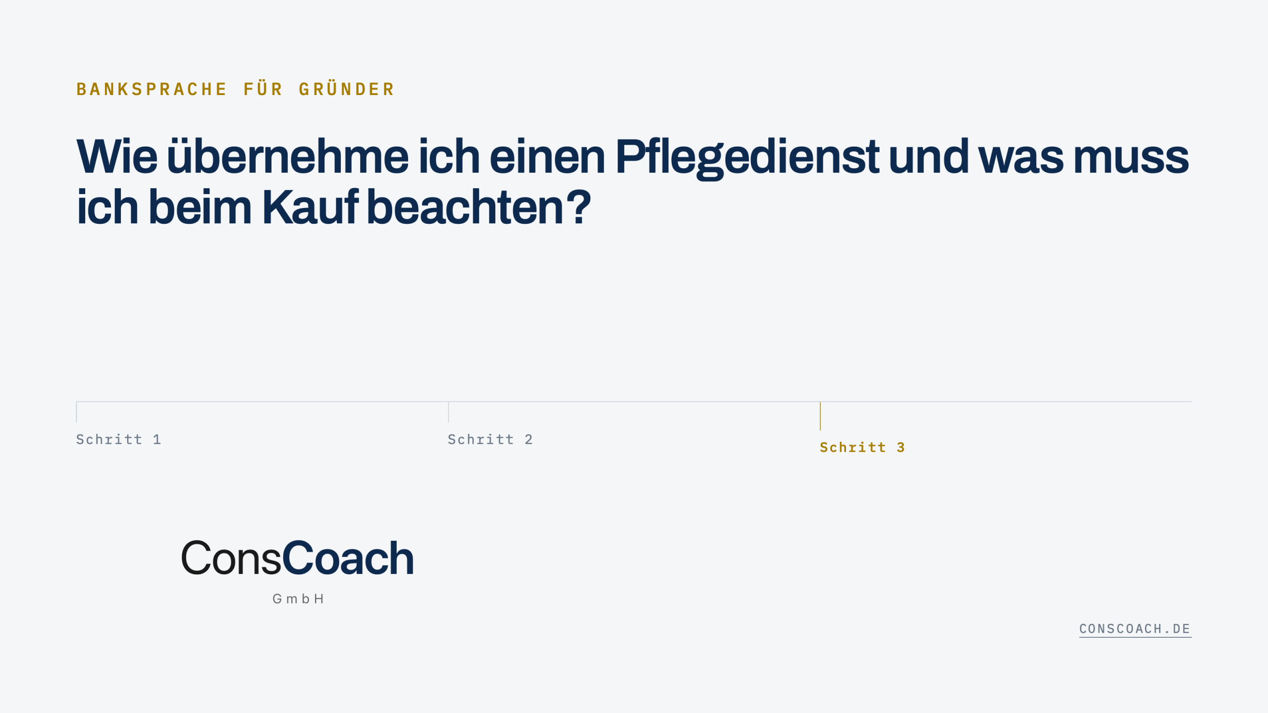Wie übernehme ich einen Pflegedienst und was muss ich beim Kauf beachten?