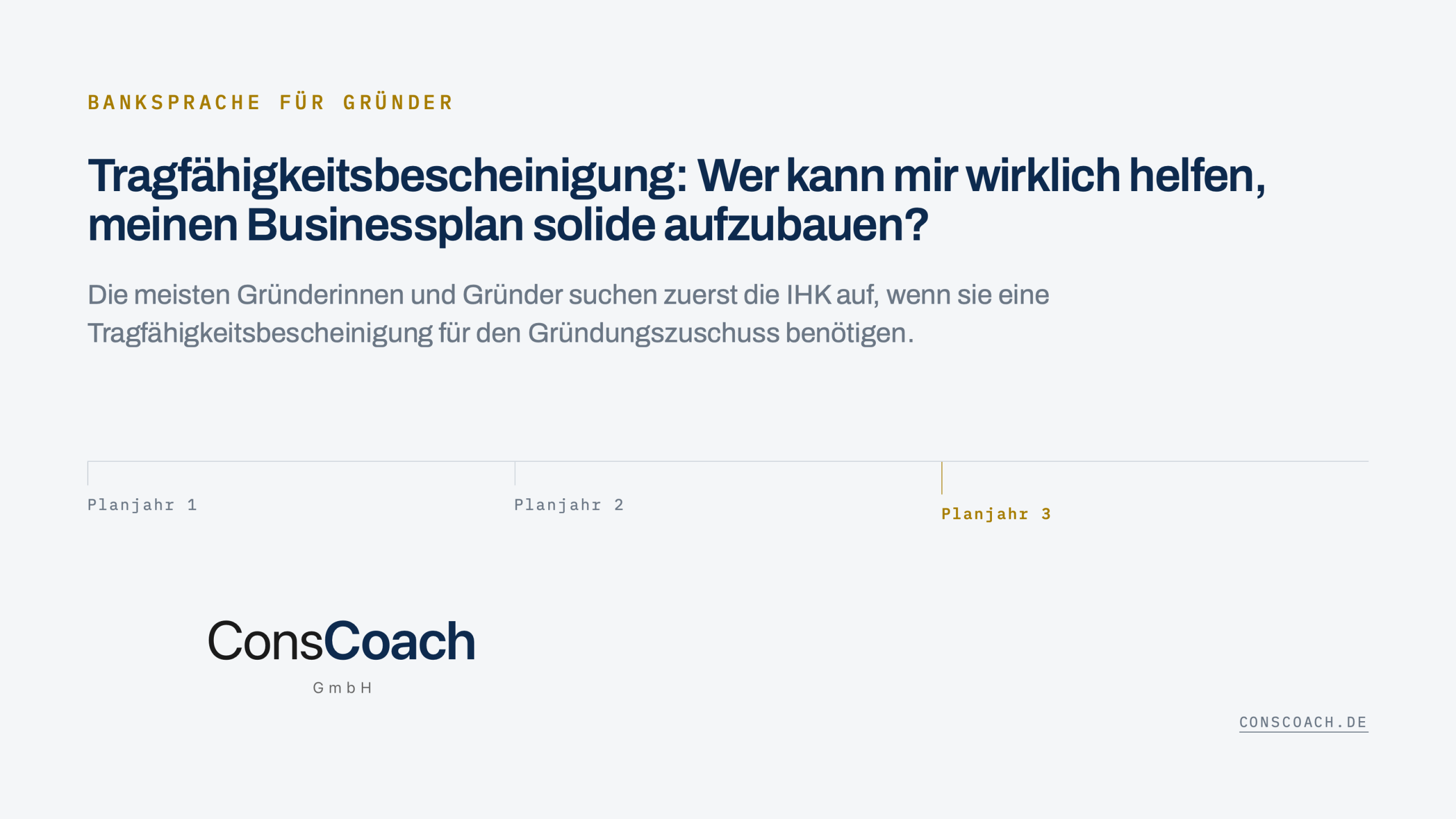 Tragfähigkeitsbescheinigung